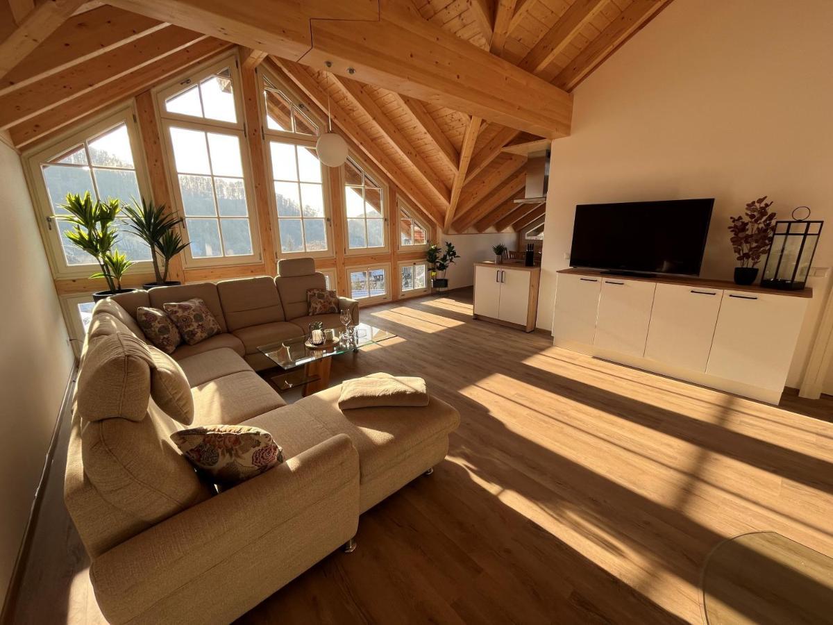 Ferienwohnung Blick Thyratal Obergeschoss Stolberg  Экстерьер фото